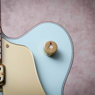 GRETSCH MIJ Falcon G6136T Limited Edition "Creme de Marine Blue + Ebony" (2014) image 7