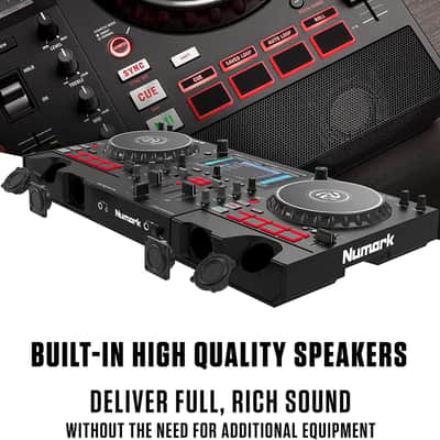 Numark Mixstream Pro+ DJ Controller For Amazon Music, Serato & Virtual DJ w/ Mixer, Touchscreen, WiFi, Speaker image 12