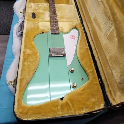 Epiphone 1963 Firebird I Inverness Green Electric Guitar w/ Hard Case image 8