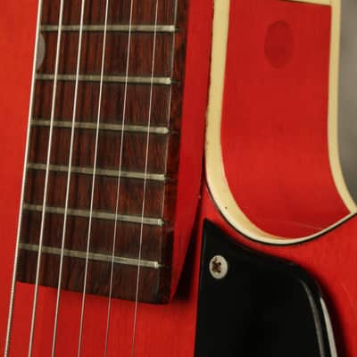 original 1960 Gretsch Chet Atkins Tennessean 6119 Western Red image 9