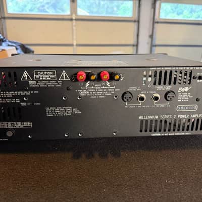 BGW Millennium Series 2 3U PA DJ Theater Power Amplifier Amp Made In USA image 3