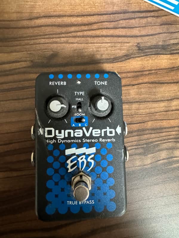 EBS DynaVerb High Dynamics Stereo Reverb Pedal | Reverb UK