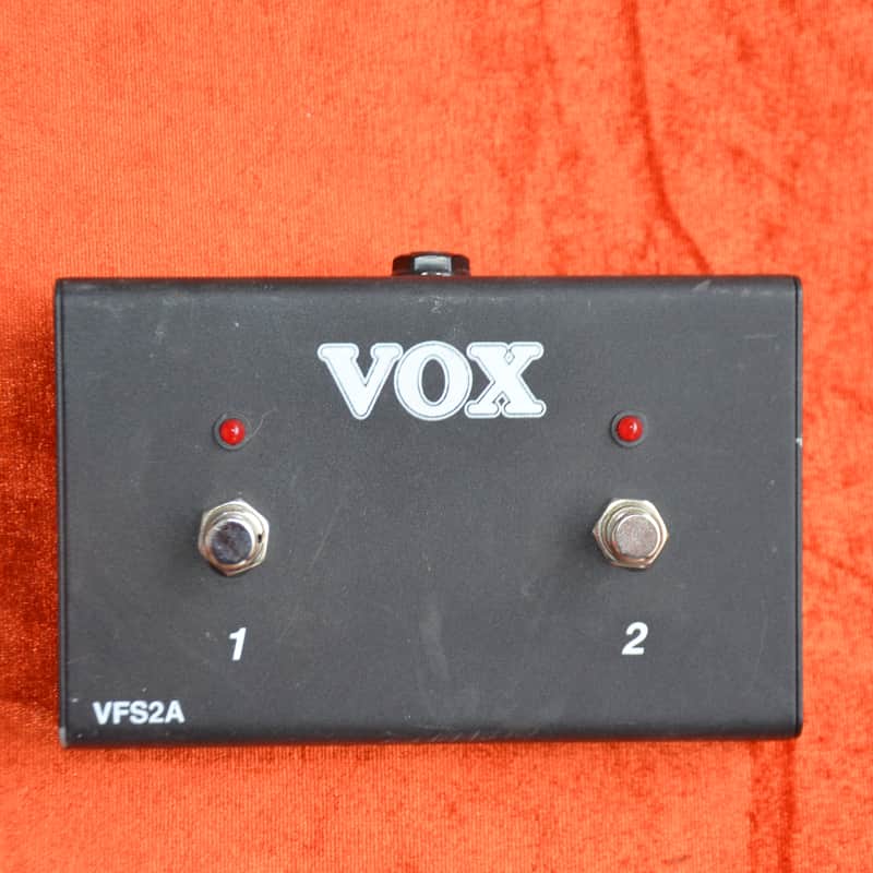 Vox VFS2-A 2-Button Footswitch Black