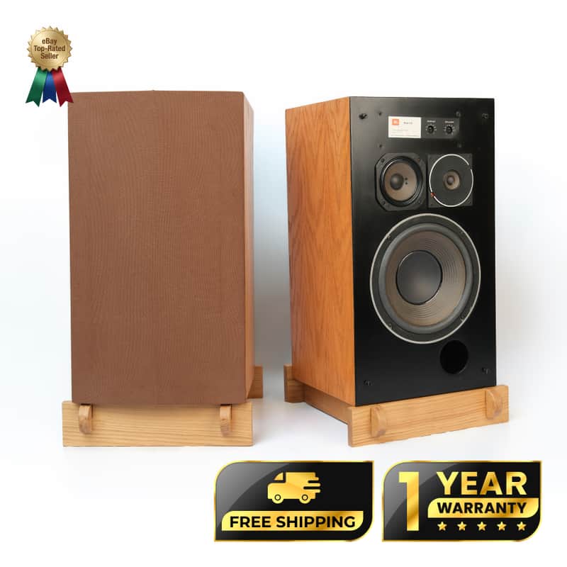 JBL L36 Vintage Speakers - Professionally Restored - 1-Year Warranty image 1