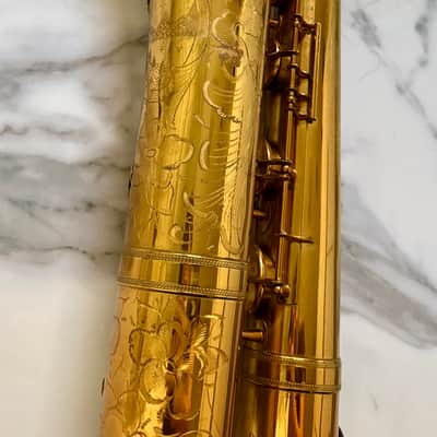Selmer Balanced Action Baritone Saxophone 1935 - Original lacquer image 16