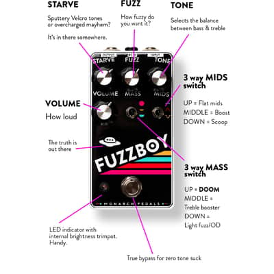 Monarch Pedals - Fuzzboy image 2