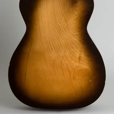 Stella H-922 12 String Flat Top Acoustic Guitar, made by Harmony (1961), ser. #2789H922, original brown chipboard case. image 4
