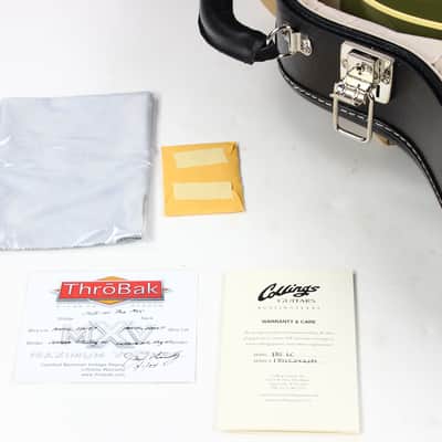 2024 Collings I-35 LC AGED Olive Drab Green | Throbak SLE-101 Plus MXV, Ameritage Case image 3