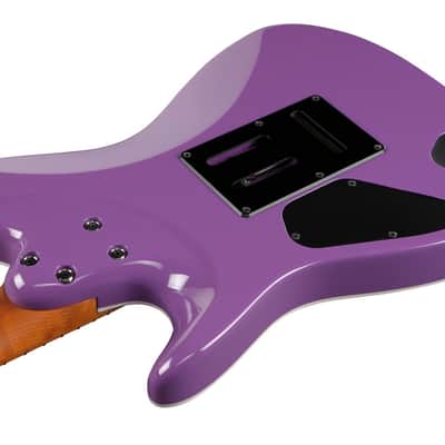 Ibanez Lari Basilio Signature 6 String Electric Guitar w/Case - Violet (LB1VL) image 6