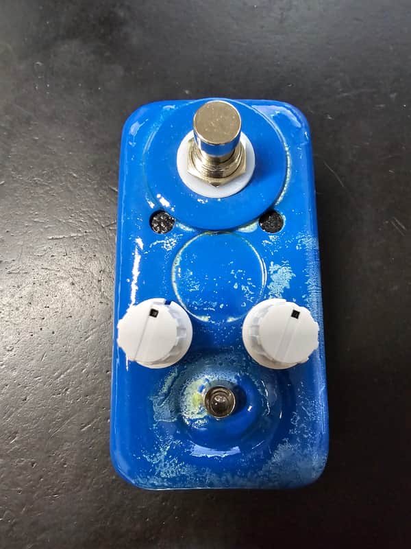 Dongeomac BC183 Fuzz Face Blue / White Mix image 1
