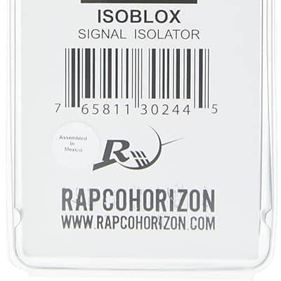 RapCo IsoBlox 600OHM 1:1 Signal InLine Isolation XLR Plug Box for Mic Microphones image 2