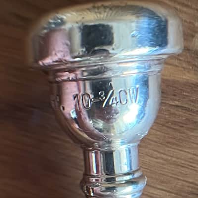 Vintage Vincent Bach Corp. 10-3/4CW Trumpet Mouthpiece Good Player Condition image 4