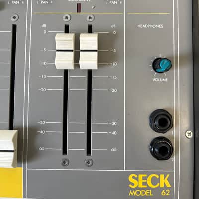 Seck model 6-2, vintage analogue 6 channel mixer image 5