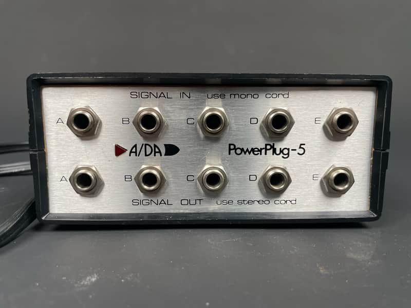 Vintage A/DA PowerPlug-5 Power Supply & Signal Distribution Box for A/DA Effects – Made in USA image 1