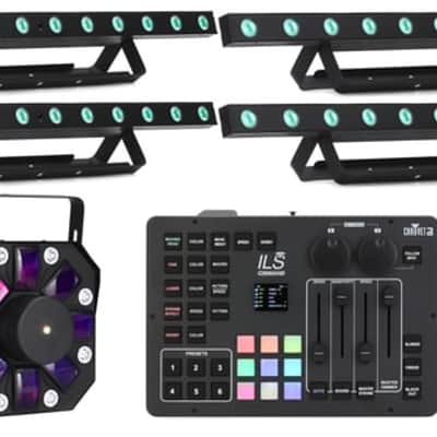 Chauvet DJ COLORband T3BT ILS Linear Wash Light and Swarm 5 FX ILS 3-in-1 Derby/Laser/Strobe Effect System Bundle image 2