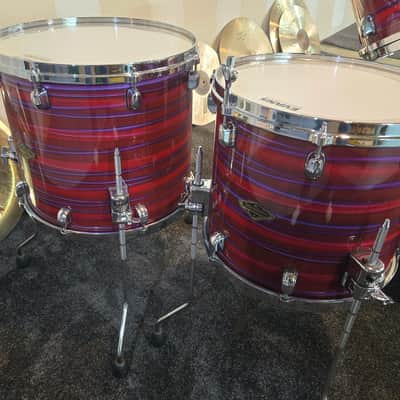Tama Starclassic Walnut/Birch 5pc Shell Pack 2019 - Present - Lacquer Phantasm Oyster image 5
