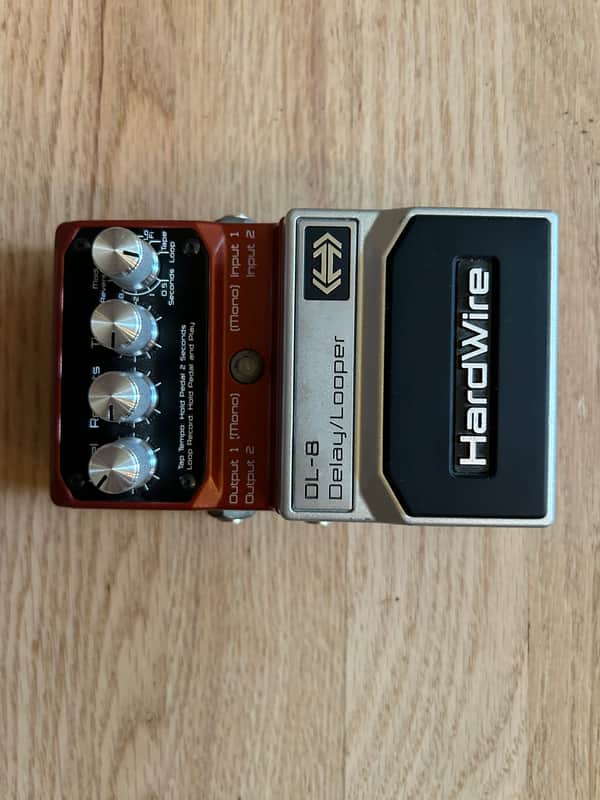 DigiTech Hardwire DL-8 Delay Looper 2010s - Orange image 1