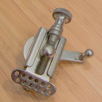 Ludwig P-338 Strainer Throwoff 1910s-1950s - Nickel image 1
