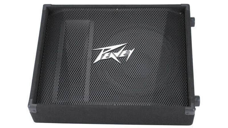 Peavey PV12M 500 Watt RMS 12" Woofer 2-Way Passive Floor Stage Monitor Speaker image 1