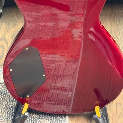 2001 PRS Brazilian Limited Singlecut #47/250 - Dark Cherry Sunburst - ALL ORIGINAL + Factory Provenance image 4