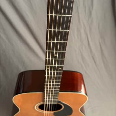 1967 Yamaha FG-180 Jumbo Dreadnought Natural image 6