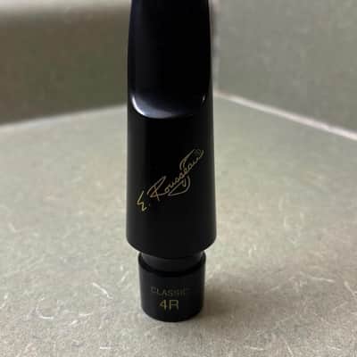 E. Rousseau 4R Hard Rubber Baritone Saxophone Mouthpiece image 1