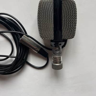 AKG D12 Cardioid Dynamic Microphone 1950s - 1960s - Silver / Black image 3