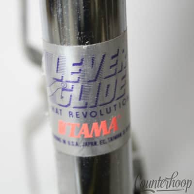 *Tama Lever-Glide Hi-Hat Cymbal Stand Chrome Double-Braced Pre-Iron Cobra Japan* image 4