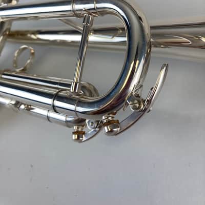 Getzen 907S Eterna Proteus Bb Trumpet – Silver Plated – Professional Model – Like New – w/ Case SM#3655 image 11