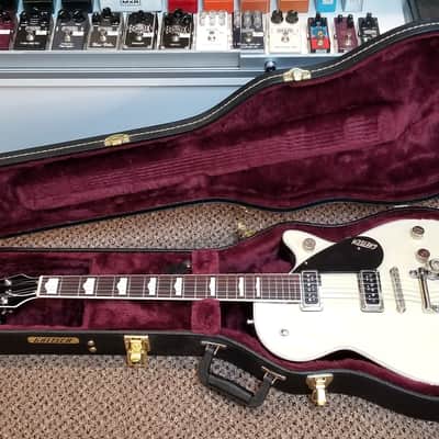 used 2020 Gretsch G6128TDS-PE-LIV Player’s Edition Jet DS w/ Bigsby in Lotus Ivory, Excellent Condition with OHSC & Paperwork! image 6