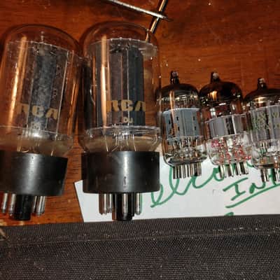 1962 Fender Bassman, "Brown Face', 6G6-B, With Fender Amp Cover image 22