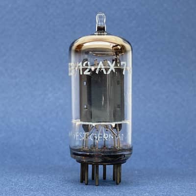 Telefunken DYNACO ECC83 ◇ 12AX7 • 100% BALANCED mA & Gm • Strong NOS • Nov 1964 "pf" • Smooth Plates • Amplitrex AT-1000 Digitally Tested • Quite Very Low Noise • T-01 image 4
