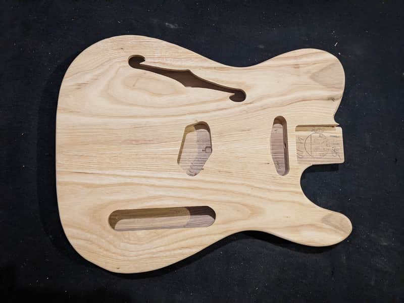 TL body, THINLINE, Ash Top, MADE IN USA, #1-1245 image 1