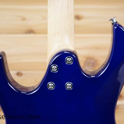 Ibanez GRX70QA-TBB Gio - Transparent Blue Burst image 7