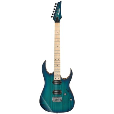 Ibanez RG652AHMFX NGB Prestige Electric Guitar. Nebula Green Burst with Case image 2