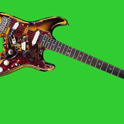 End of the Road Brown Sunburst - looks smashed but plays perfectly image 2
