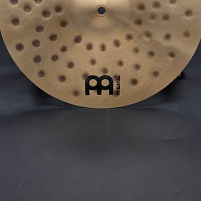 Meinl 15" Pure Alloy Extra Hammered Hi-Hat Cymbals (Pair) 2017 - Present - Traditional image 2