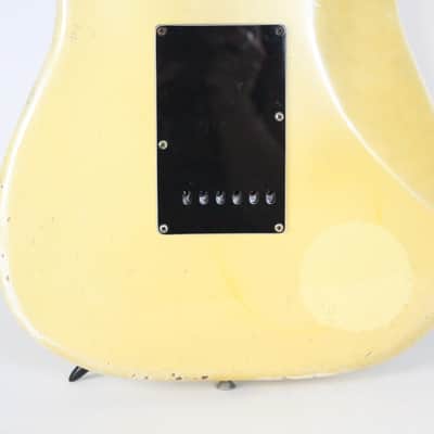 1977 Vintage Fender Stratocaster Olympic WHITE 100% Original Rosewood Fretboard 1970's Guitar OHSC image 11