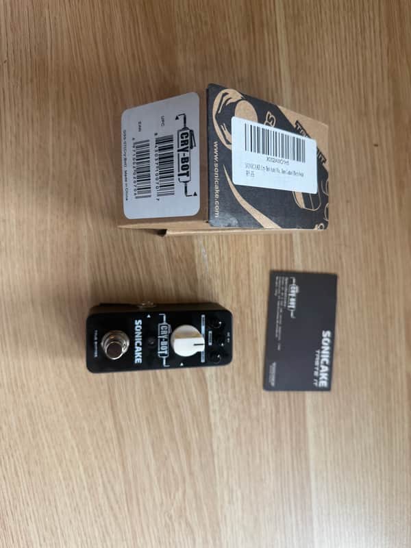 SONICAKE Cry-Bot Auto Wah Envelope Filter Pedal 2020s - Black image 1