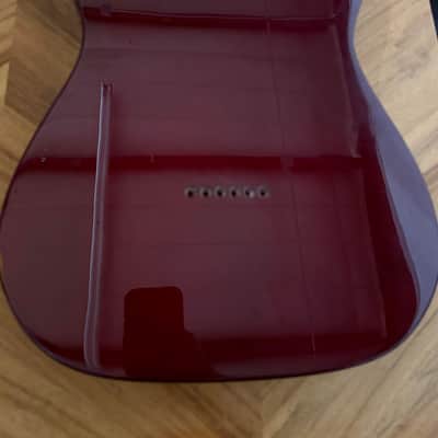 Fender Telecaster Body 2003 Midnight Wine Transparent image 2