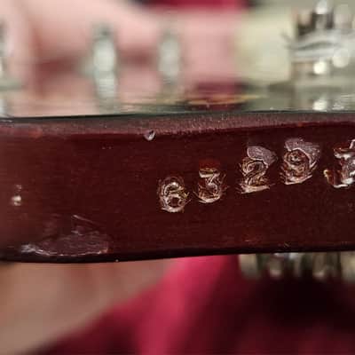 Gretsch 6135 Corvette 1962 - Cherry Red (Cherry Stain) image 2