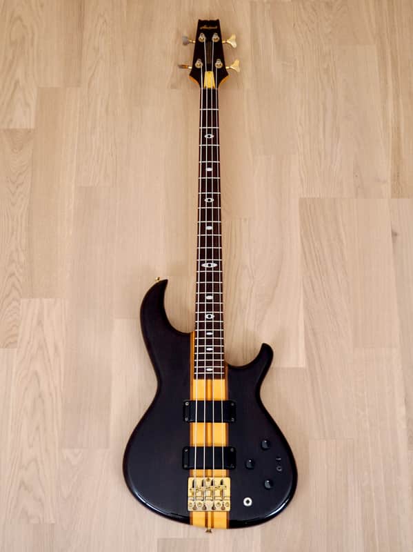 1980s Aria Pro II SB-ELT, RSZ Vintage Neck Through Electric Bass