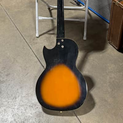 Kay Value Leader Bass 1960 - so cheap & cool she plays great too ! image 3
