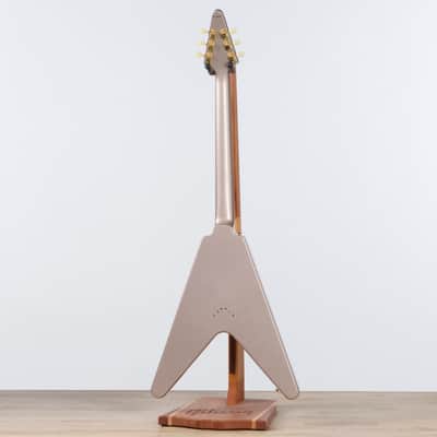 Gibson Custom 1958 Flying V Reissue, Golden Mist Poly | Demo image 5