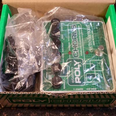 Electro-Harmonix Stereo Polychorus Analog / Chorus / Flanger / Slapback Echo 2011 - 2023 - Green image 3