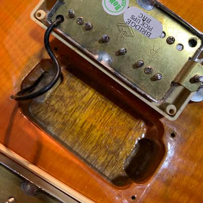Burny Super Grade RLG-50 '59 Model MIJ 1984 Cherry Sunburst Vintage Japan w/ Gig Bag image 12