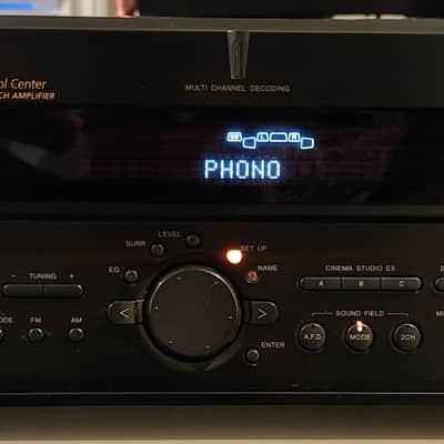 Sony Sony STR-DE1075 A/V receiver with Dolby® Digital, DTS, and 6.1 decoding 90s - Black metal image 1