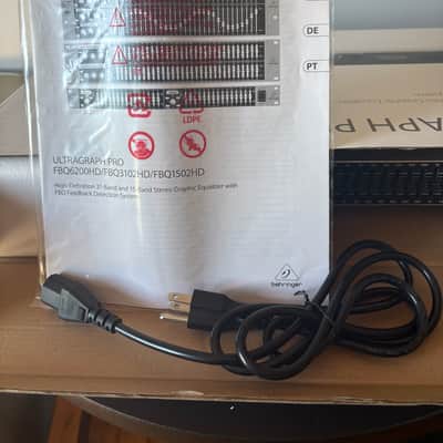 Behringer Ultragraph Pro FBQ1502HD 15-Band Graphic Equalizer 2015 - Present - Standard image 4