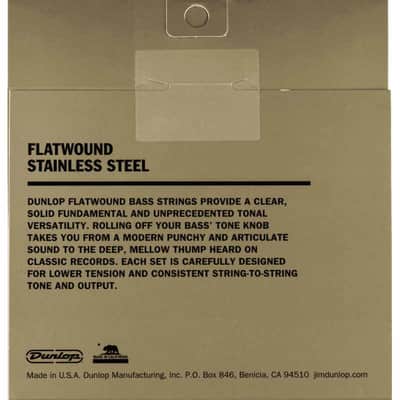 Dunlop DBFS45105 Filets plats long scale 45-105 image 2