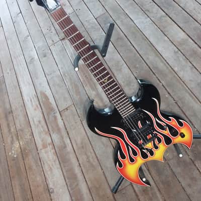 Brownsville Bat Flames Black w/Flames image 3